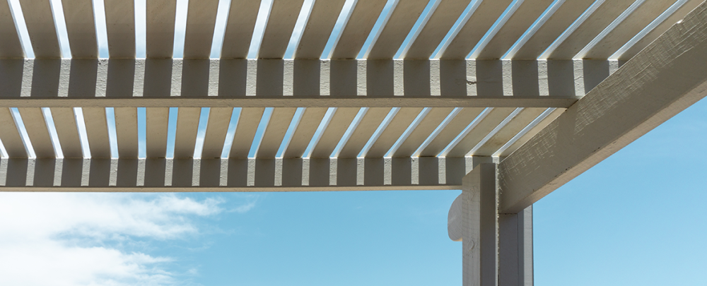 banniere pergola
