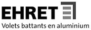 Logo Ehret volets battants en aluminium